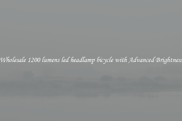 Wholesale 1200 lumens led headlamp bicycle with Advanced Brightness
