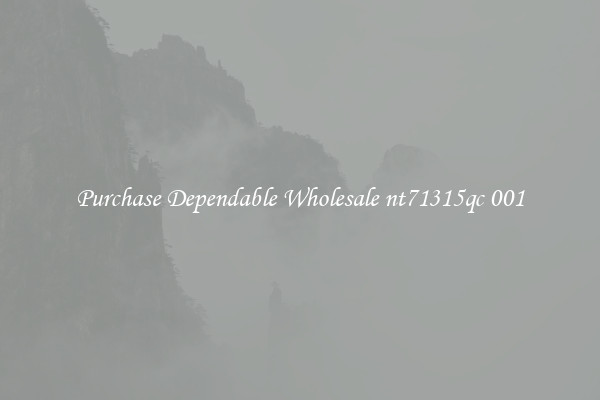 Purchase Dependable Wholesale nt71315qc 001
