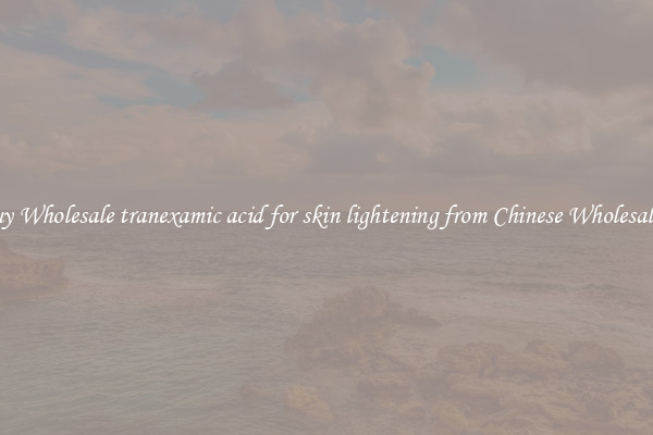 Buy Wholesale tranexamic acid for skin lightening from Chinese Wholesalers